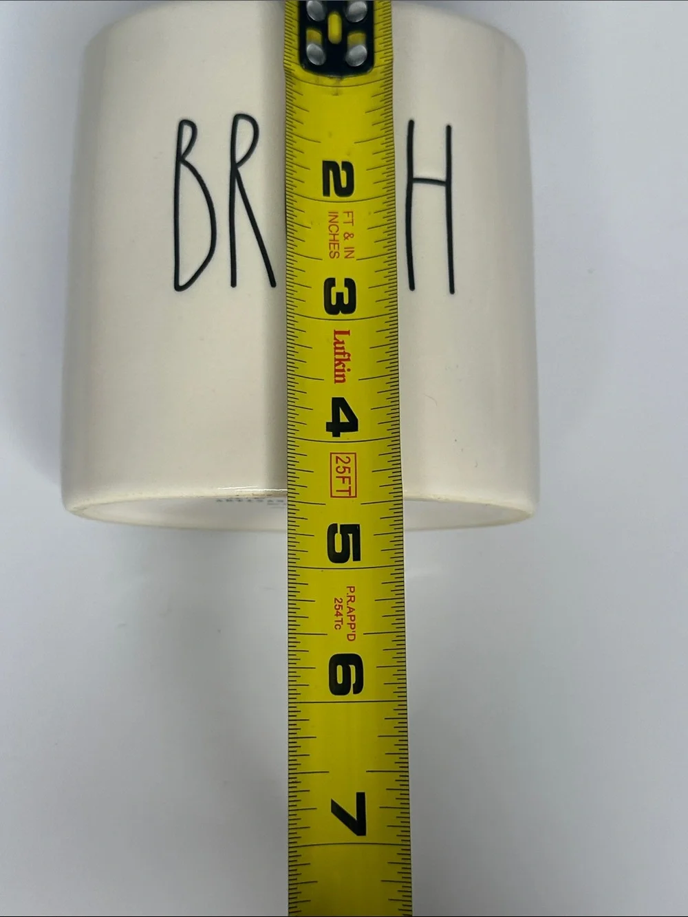 Rae Dunn BRUSH Toothbrush Holder - Cream and Black